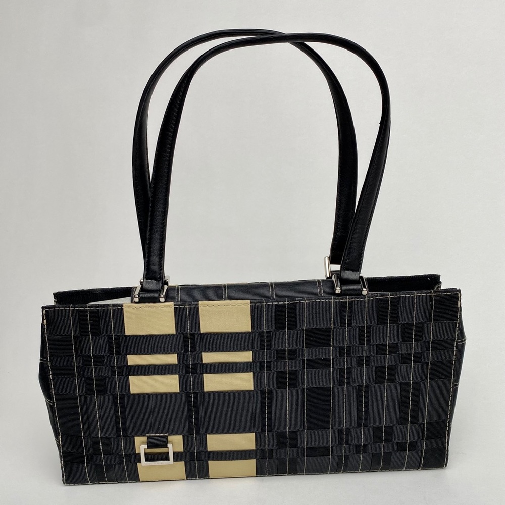 Jordan McMillan & Co. Woven Grosgrain/Leather Bag